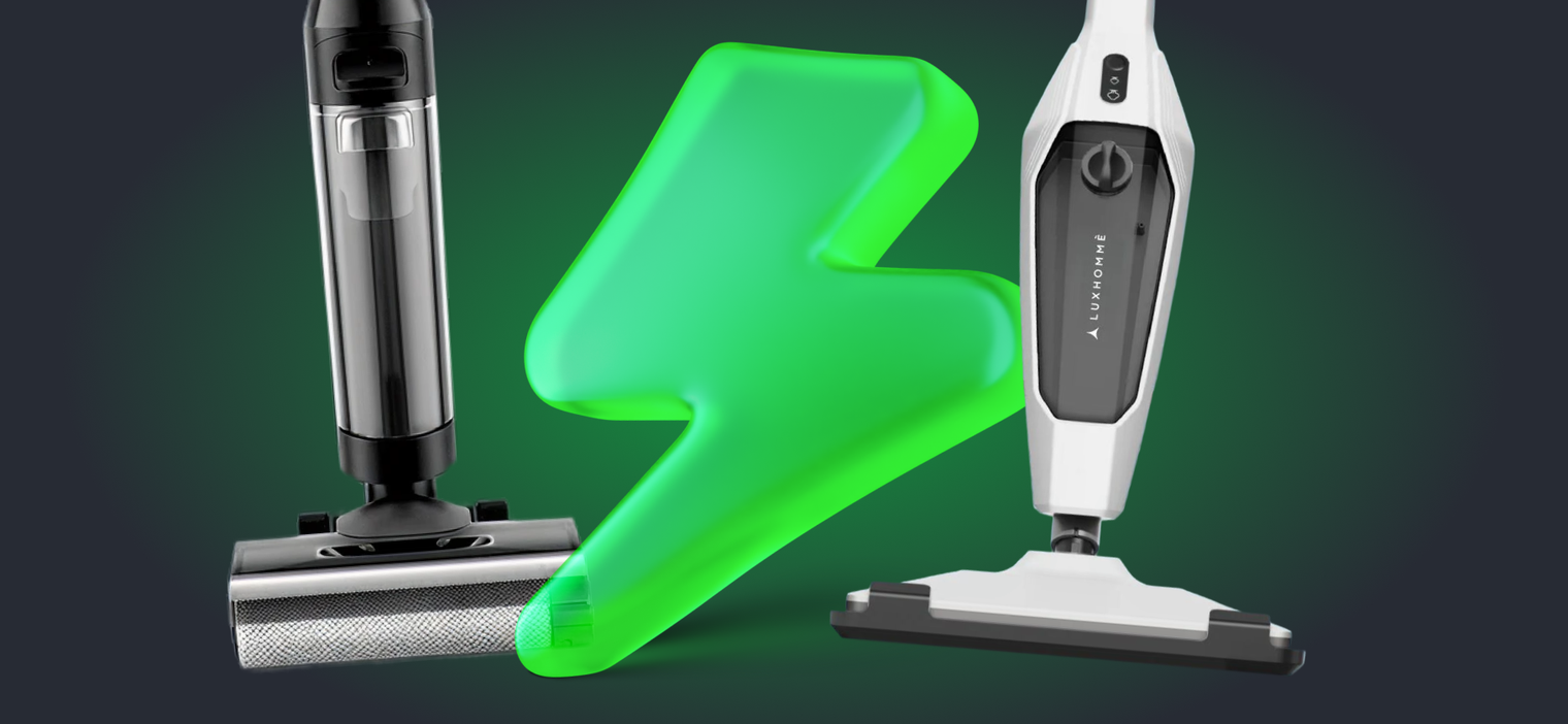 Что лучше: верти­кальный моющий пылесос или паровая швабра