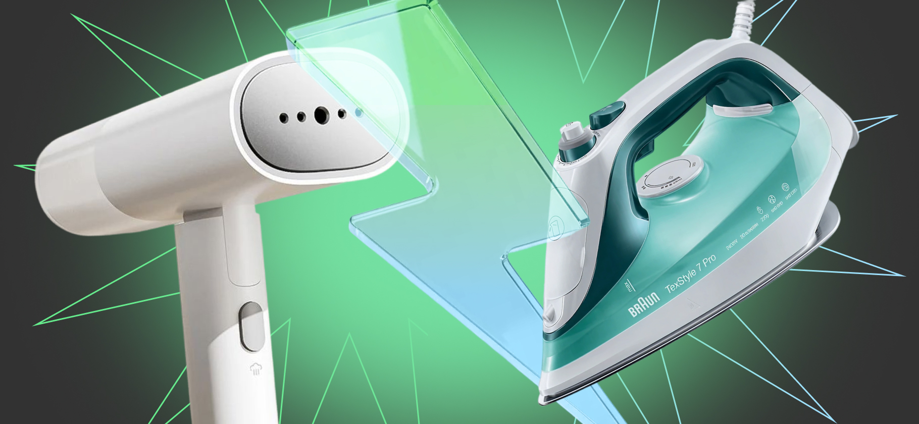 Что лучше: утюг или отпариватель