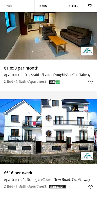 Вот для сравнения цены на жилье в нашем городе. Я считаю, что 1850 € (218 025 ₽) за двухкомнатную квартиру не в центре — это перебор