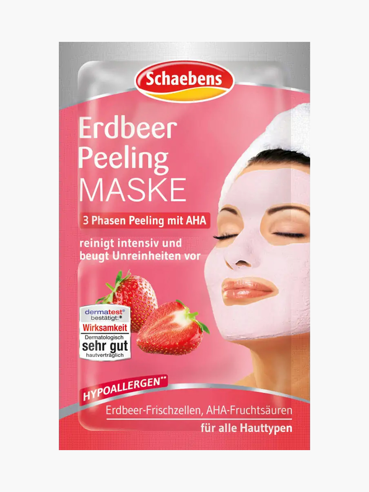 Пилинг-маска Erdbeer от Schaebens