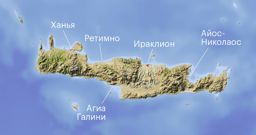 Четыре больших города северного побережья и одна маленькая, но уютная деревня южного