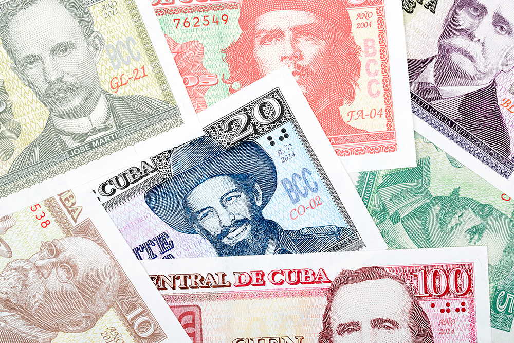 Местная валюта песо, или CUP. Автор: Janusz Pienkowski / Shutterstock