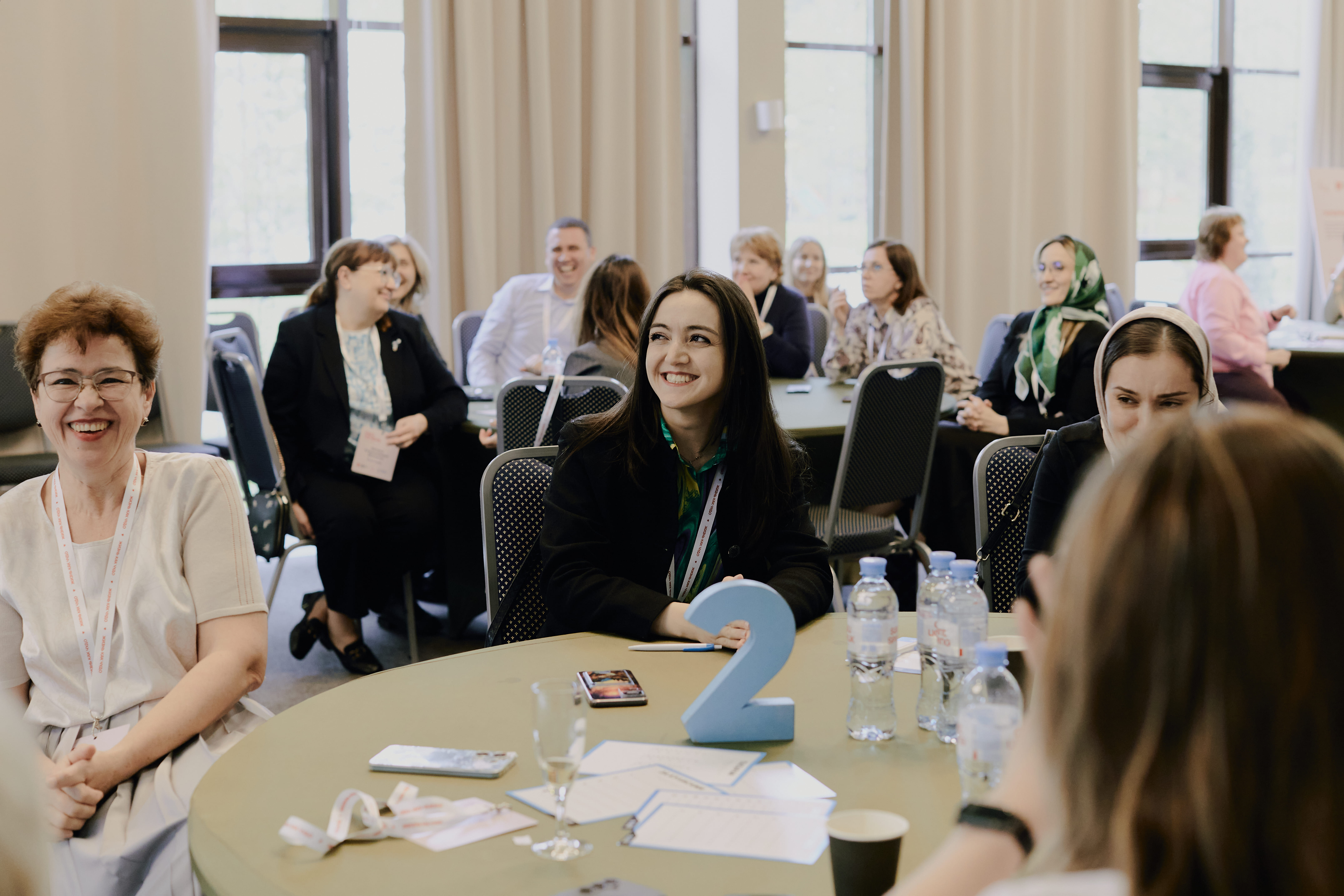 Амина Ибрагимовна на медицинской конференции фонда «Жизнь как чудо» в Москве