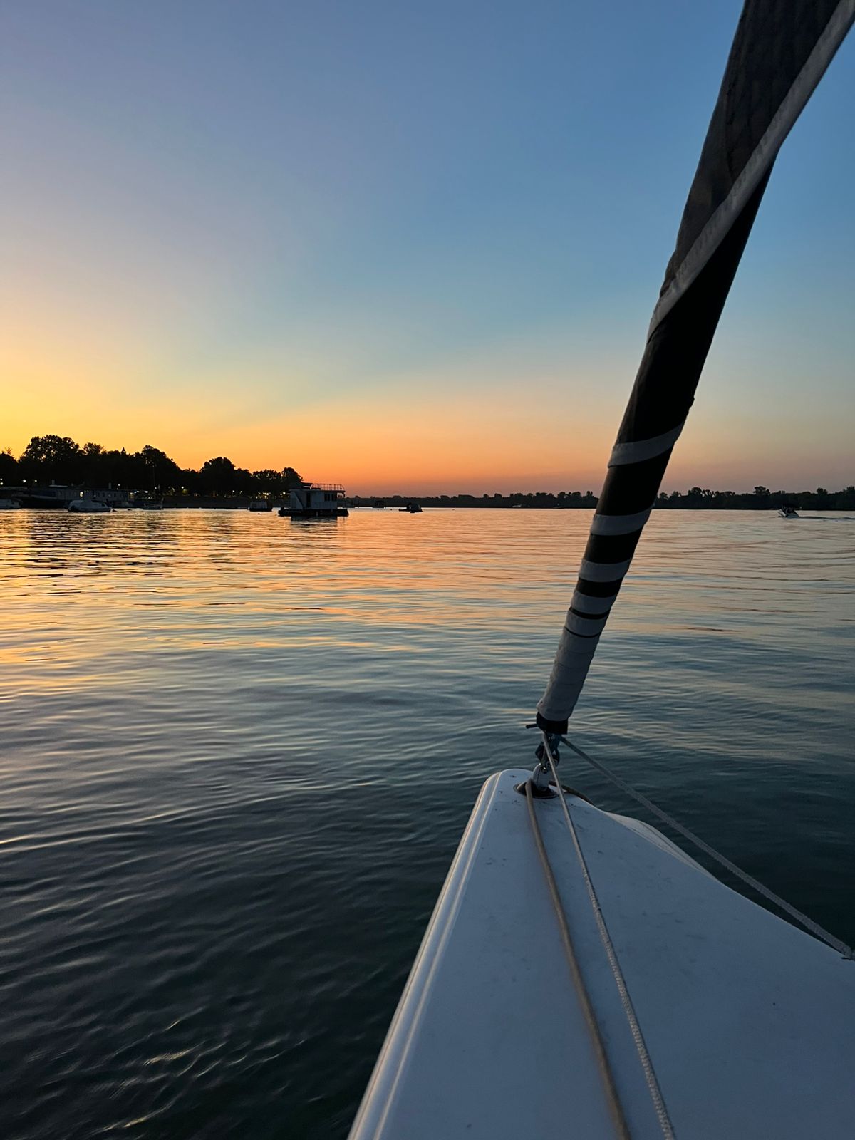 Дунай на закате