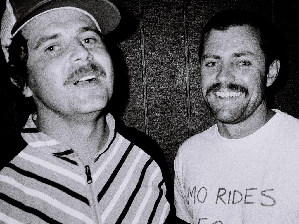 Movember Co-Founders Travis Garone and Luke Slattery at the 2006 Movember