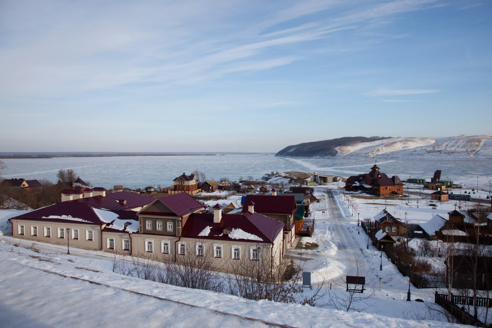 Свияжск зимой. Фотография: Vorobyev Viacheslav / Shutterstock