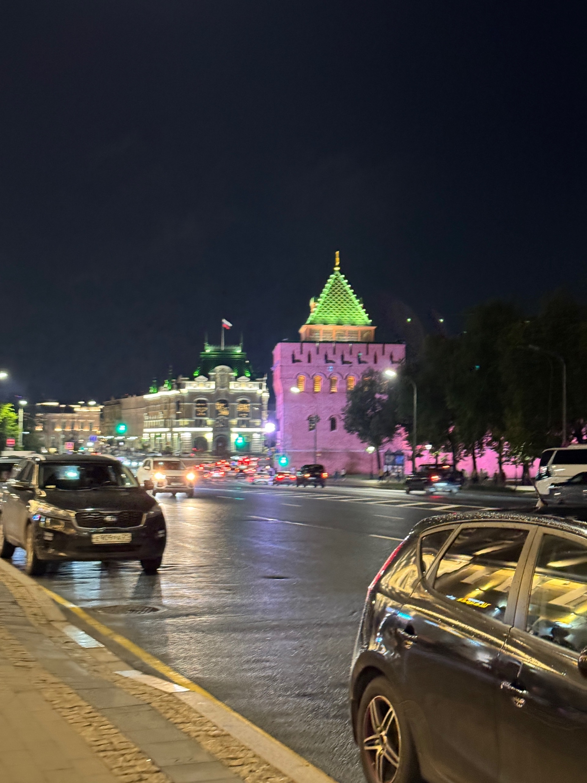 Кремль вечером