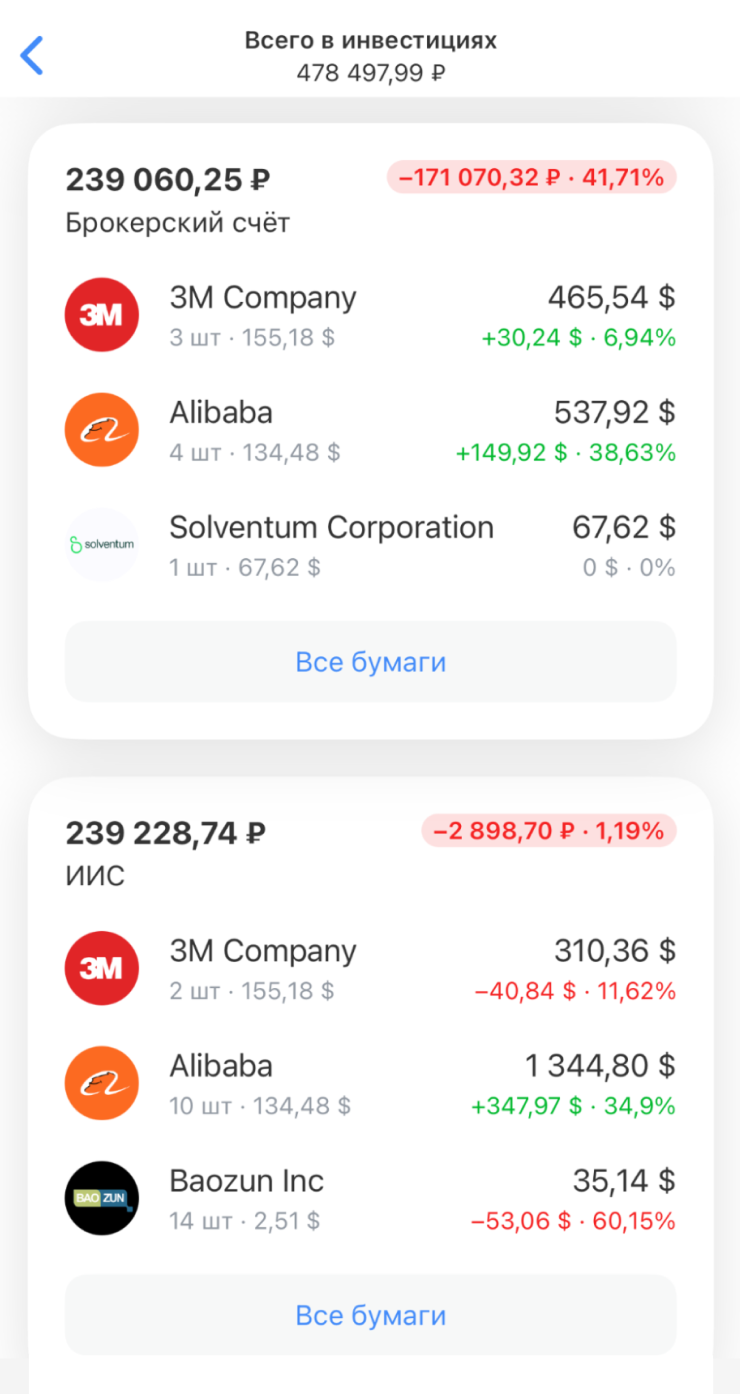 Мой брокерский счет и ИИС