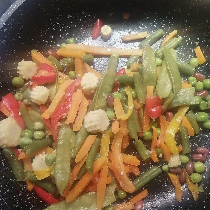 Тушеные овощи для моего обеда