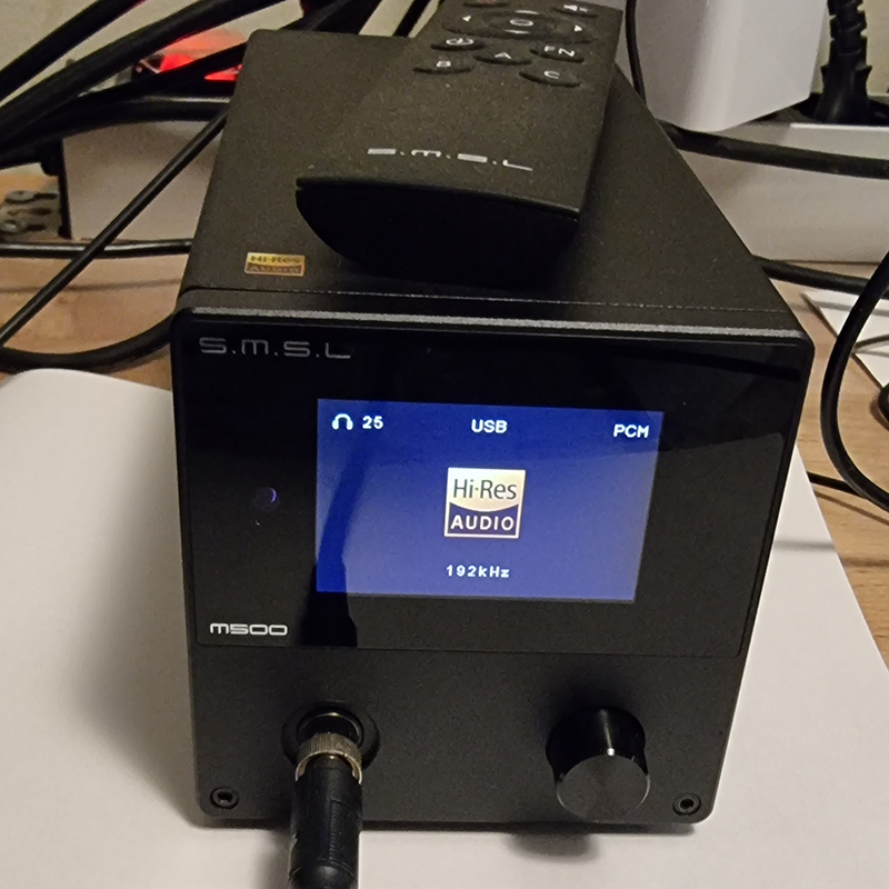 Новый S.M.S.L M500, аудио Hi⁠-⁠Res, 192 кГц