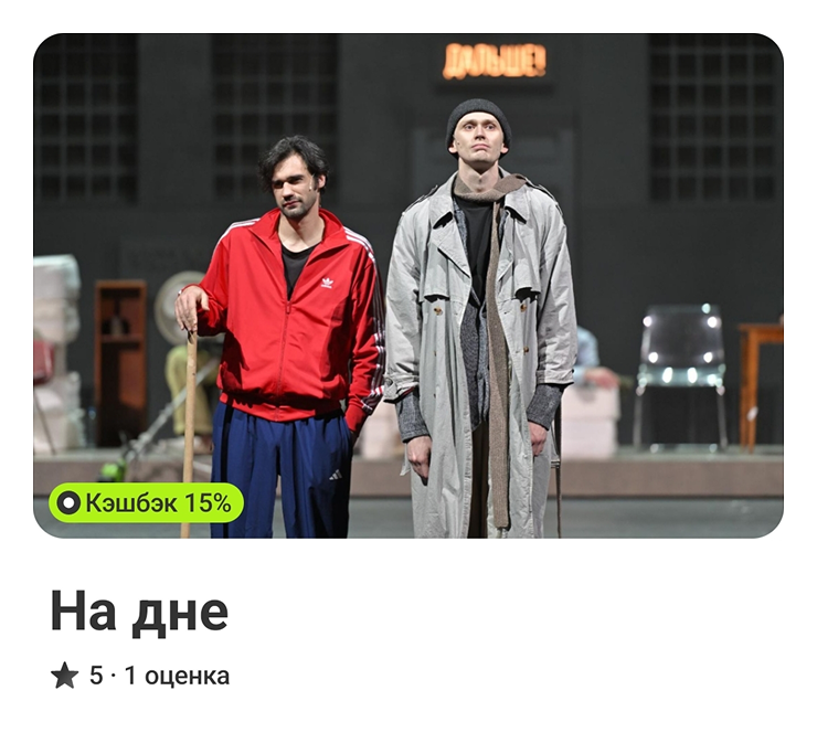 Купила билет в Александринский театр