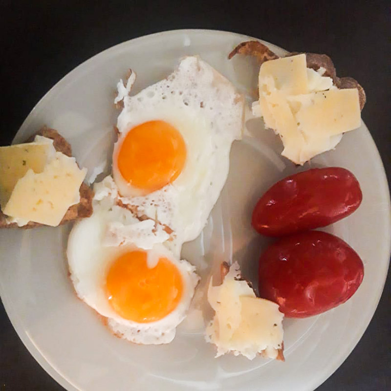 Мой завтракообед из яиц