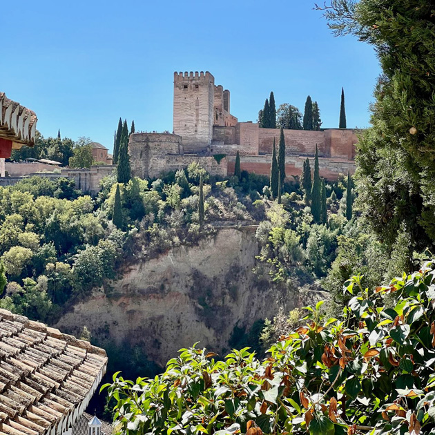 Вид на Альгамбру
