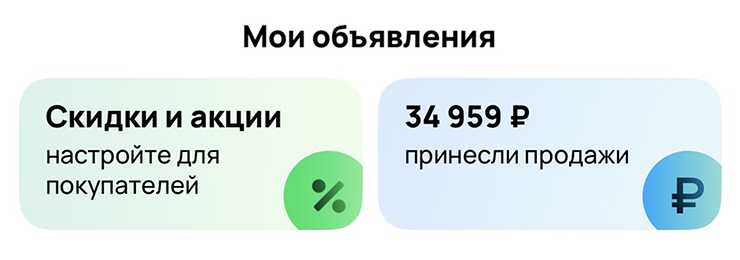 Статистика продаж на «Авито»