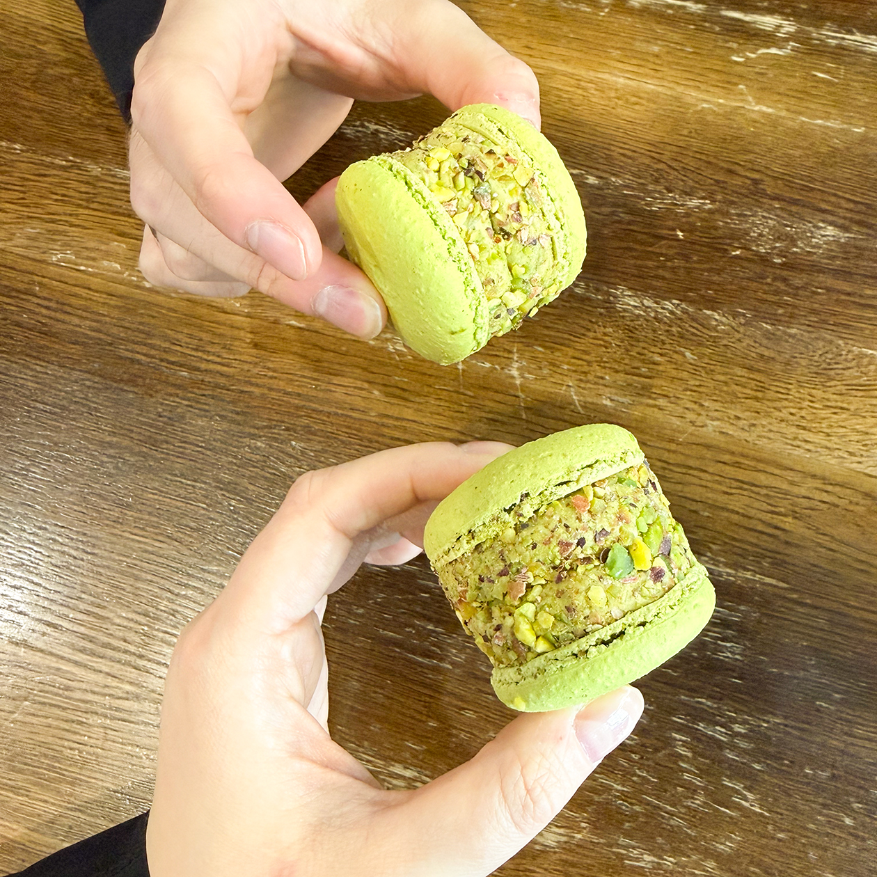 Любимые фисташковые макаруны