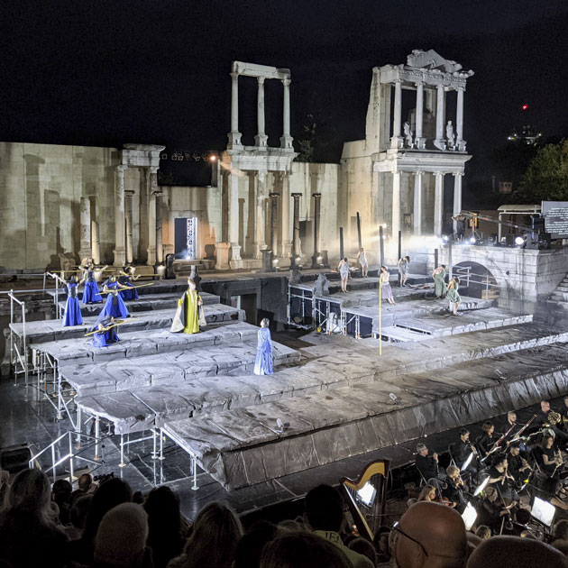 Опера «Набукко» в римском амфитеатре Пловдива