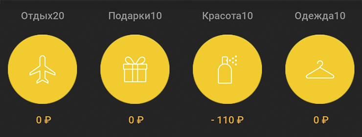 У меня есть копилки для категорий с лимитами. При поступлении зарплаты переношу деньги в каждую, а при покупках отмечаю списания. Если лимит закончился, значит, пора закончить траты. Использую схему, когда хочу лучше контролировать расходы. Но декабрь был тяжелый и хаотичный, поэтому ничего не вышло. Начну снова с января