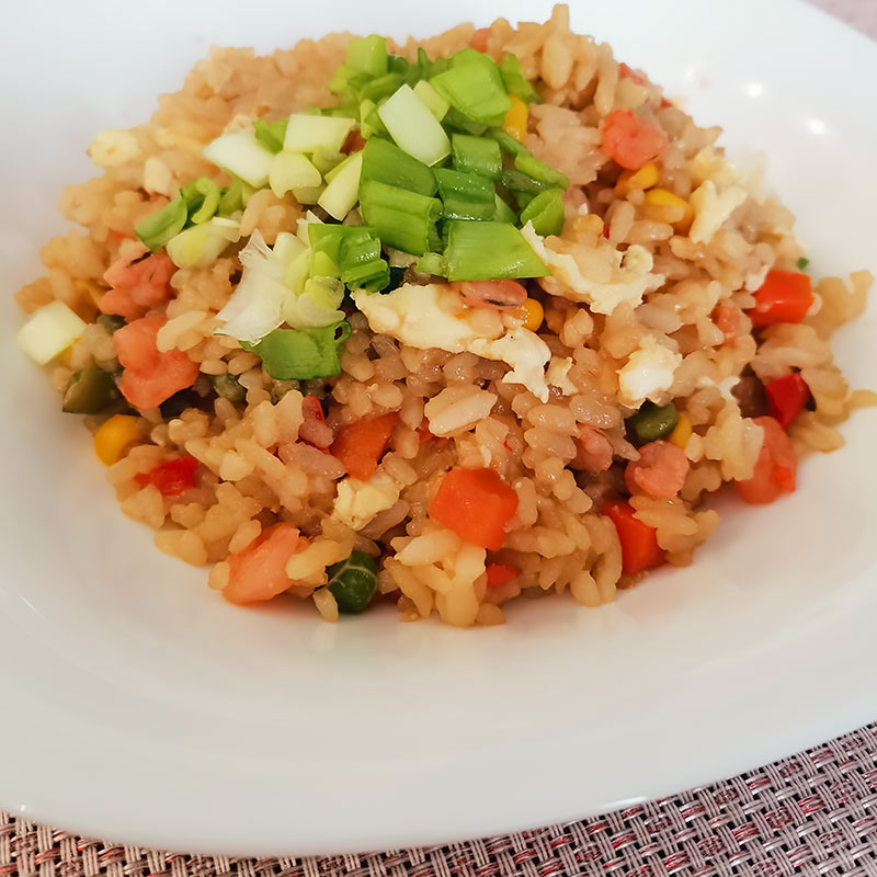 Приготовила тайский рис