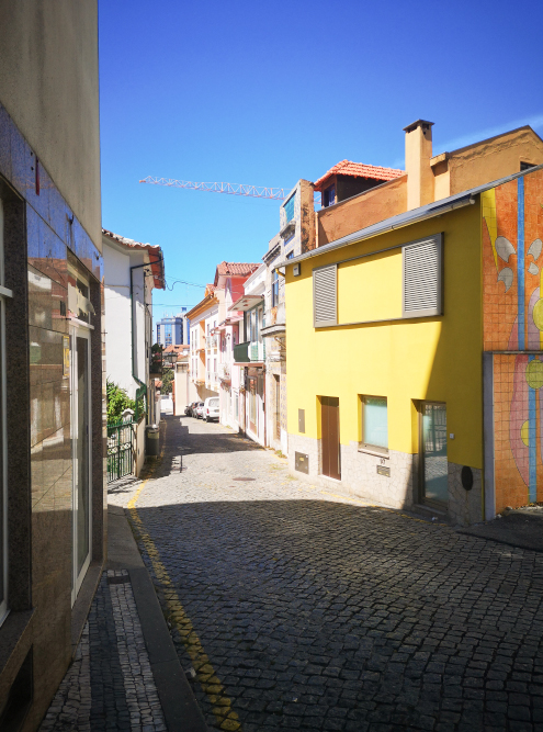 Типичные улочки в португальской глуши