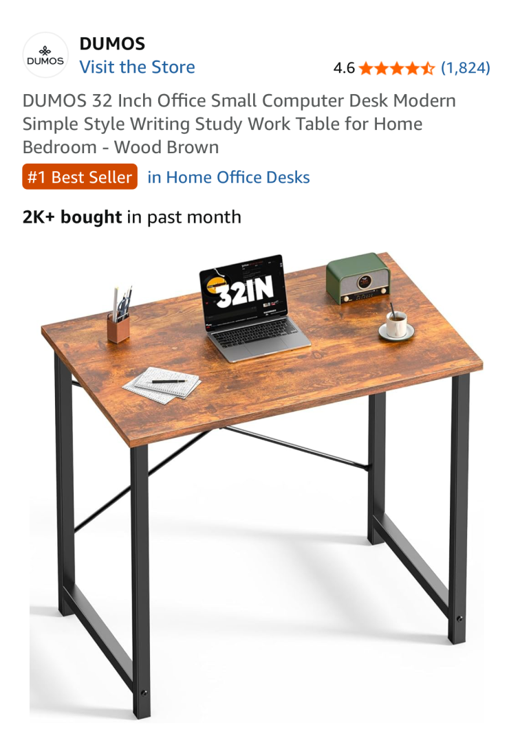 Такой столик заказала Коннору