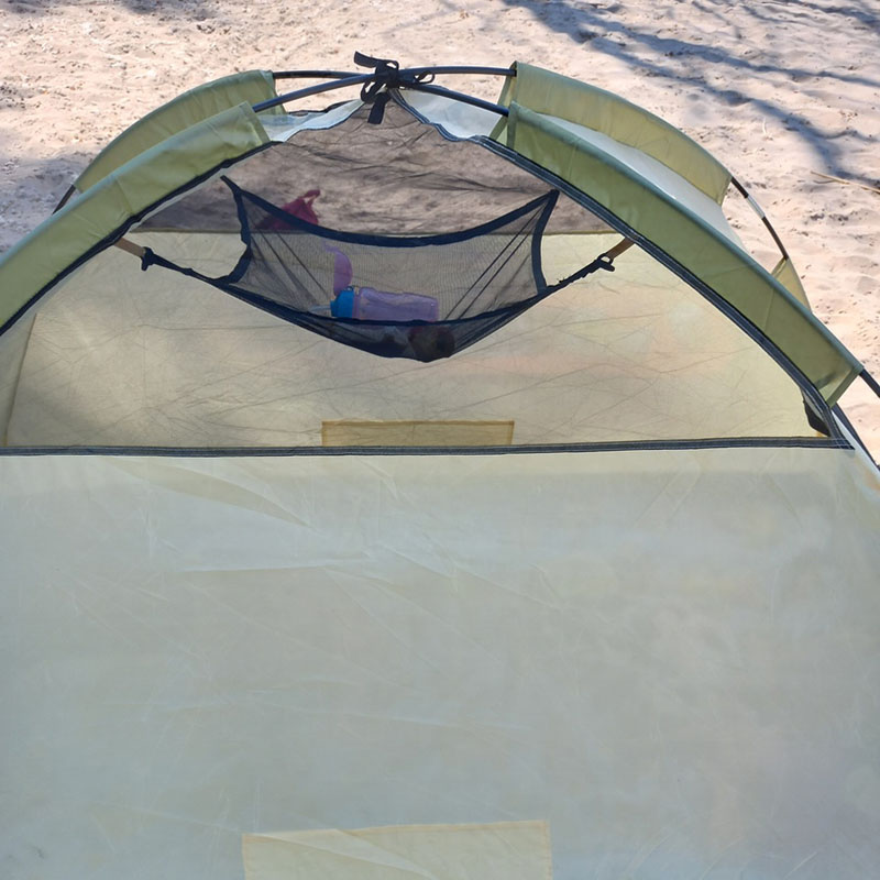 Поставили палатку для детей