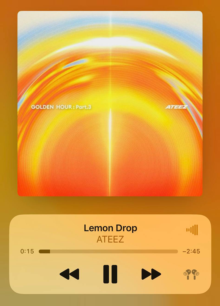 Любимый кей-поп, который слушала по дороге