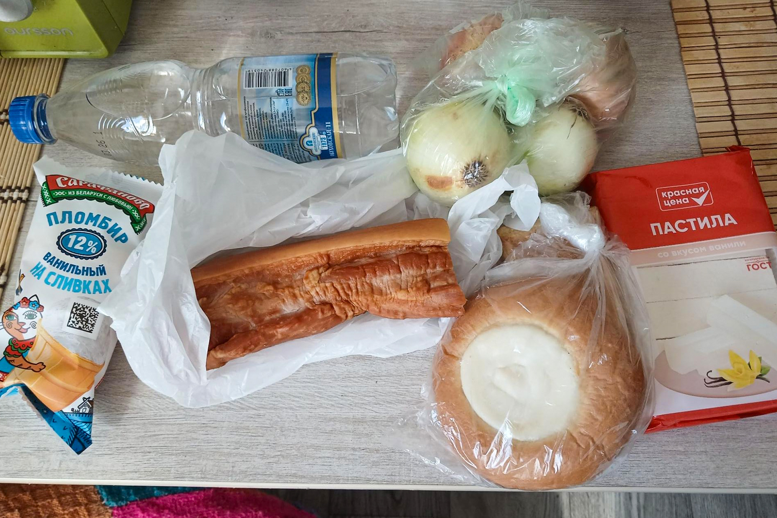 Еще немного продуктов взяла в «Пятерочке»