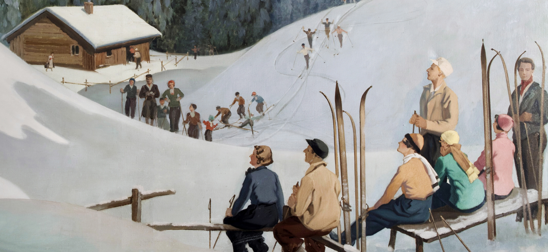 Расскажите, как столкнулись с очере­дями на горнолыж­ных курортах