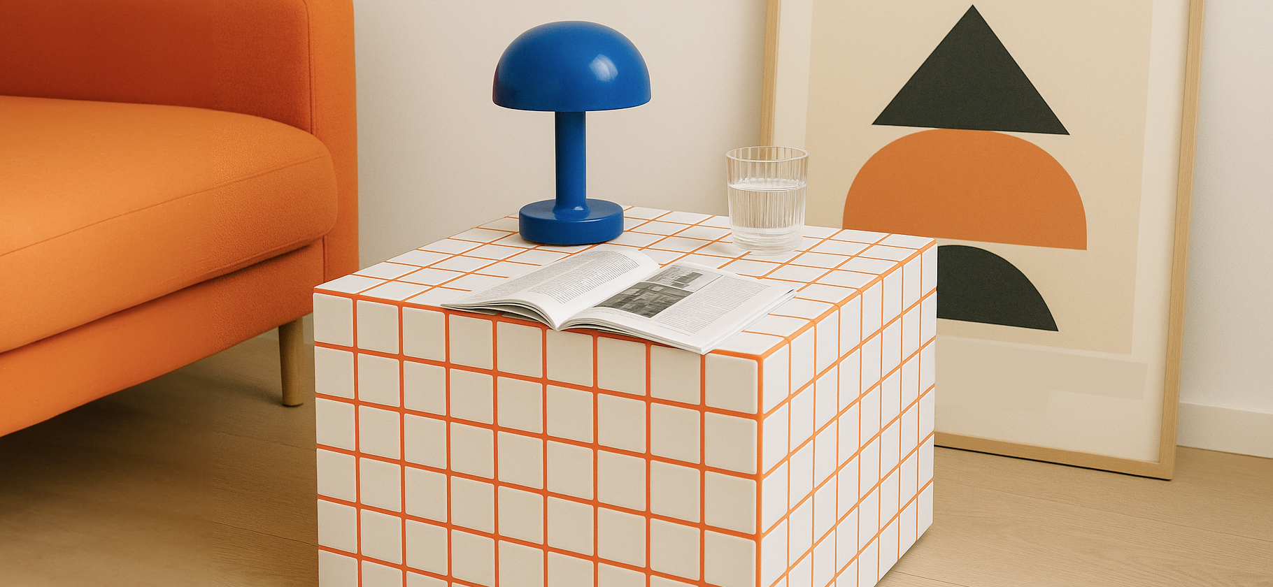 Декор из плитки — микротренд для тех, кто недавно закончил ремонт