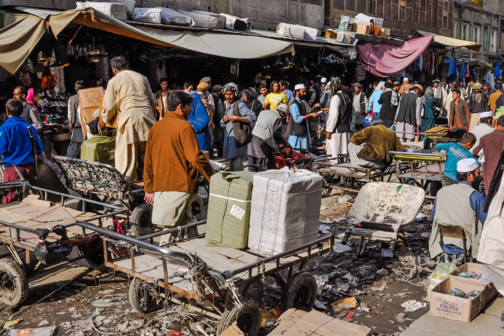 Рынок в Старом городе Кабула. Источник: Michal Knitl / Shutterstock