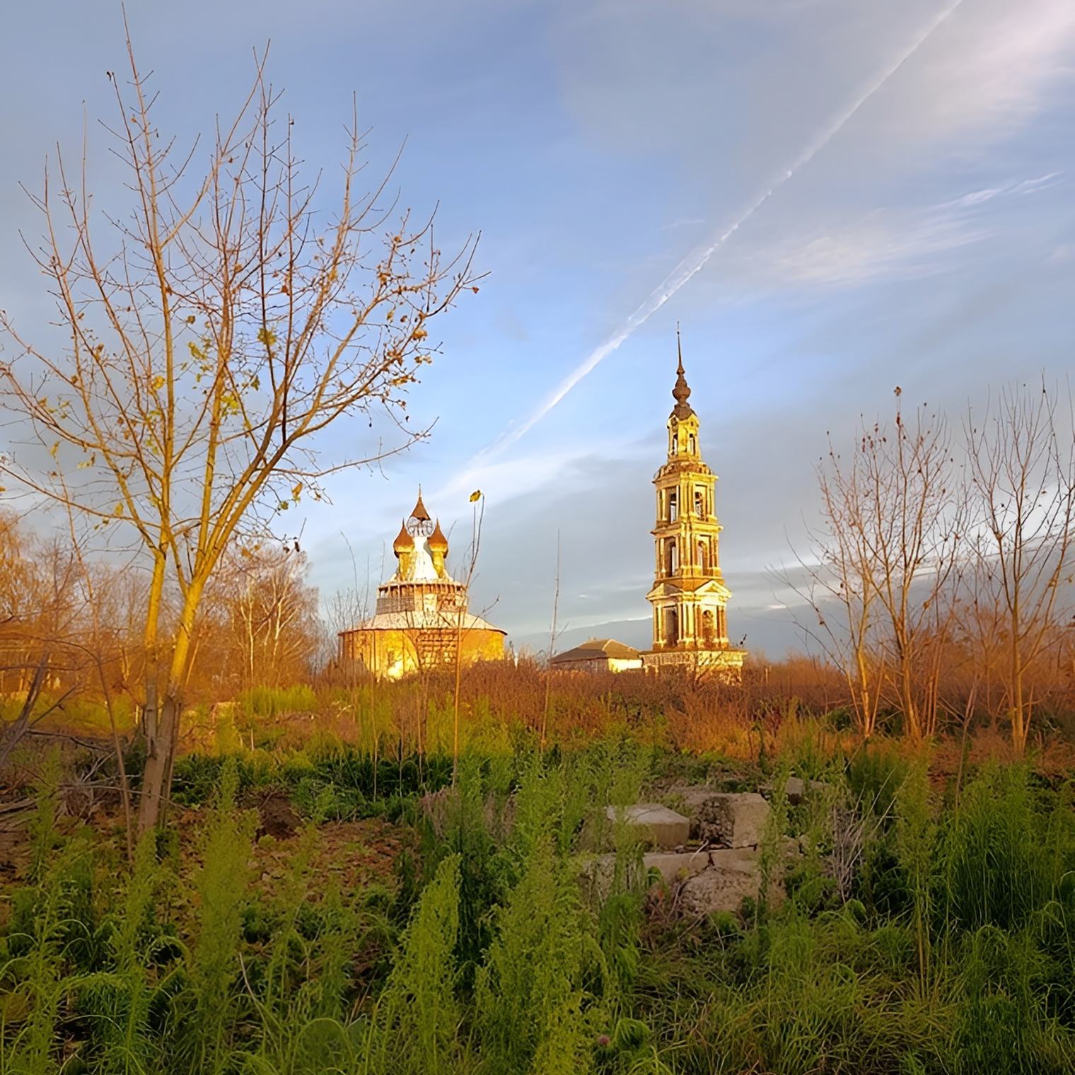 Храм Казанской иконы Божией Матери в селе Курба Ярославской области