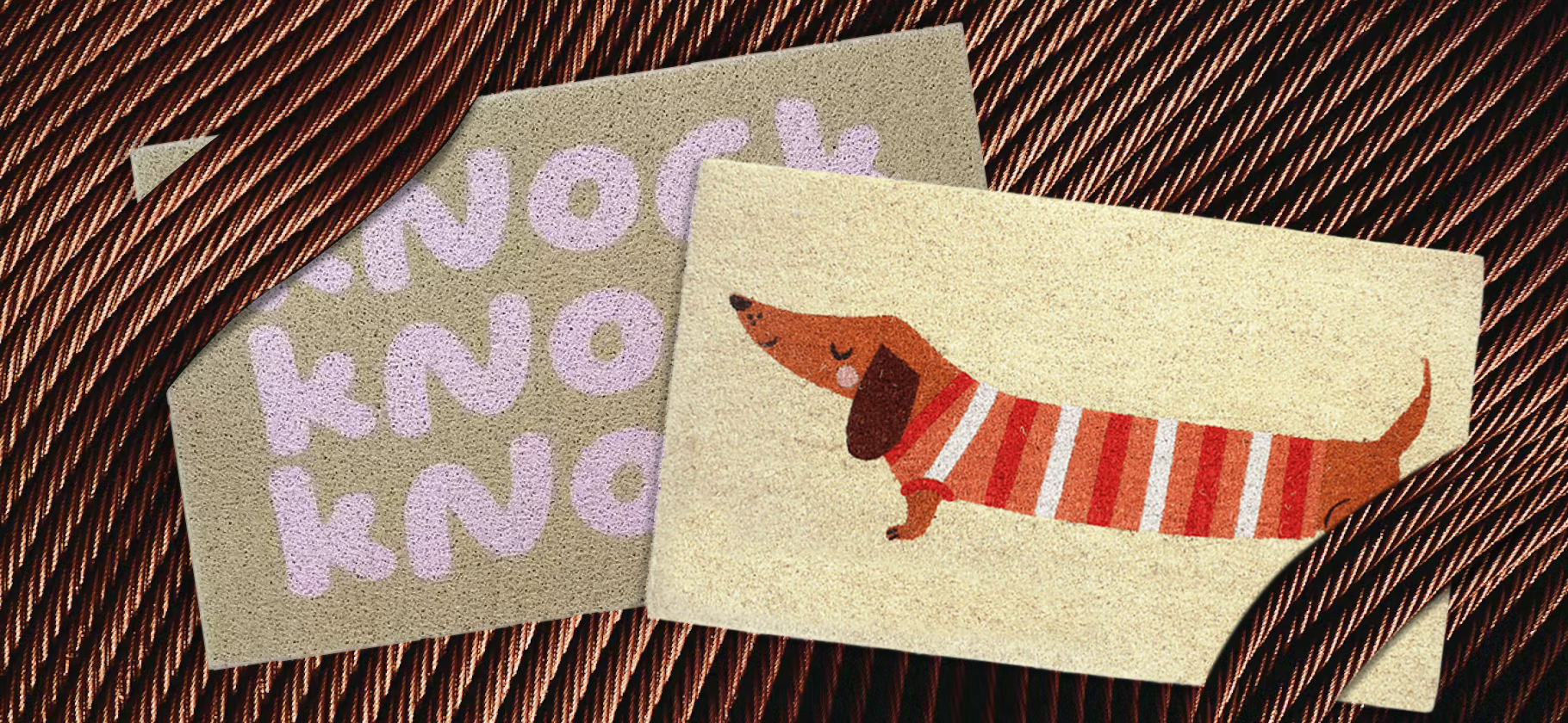 Придверные коврики тоже бывают красивыми: вот 13 вариантов