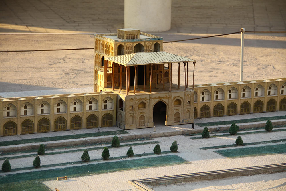 Фрагмент площади Имама в Исфахане