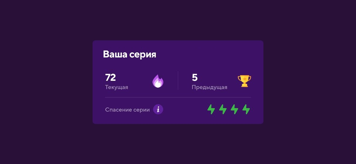 Я учу испанский в Drops уже 72 дня