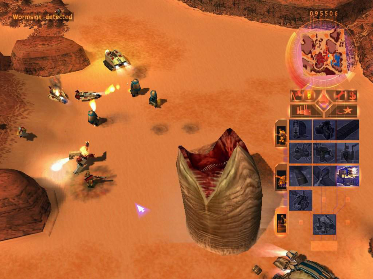 В свое время графика Emperor: Battle for Dune считалась передовой для жанра. Источник: EA Games