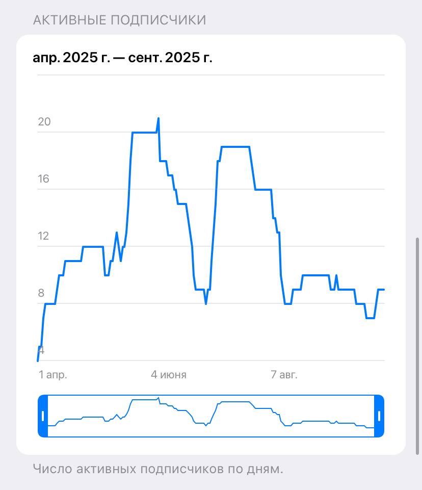 Проверяю аналитику, чтобы видеть, как работает мой контент