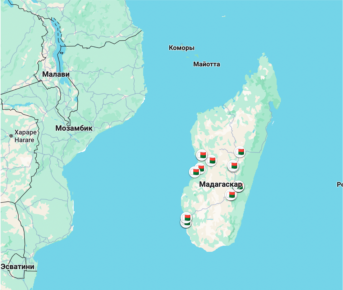 Весь маршрут на карте