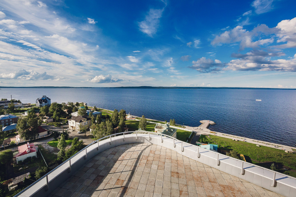 Вид на Онежское озеро. Источник: группа отеля во «Вконтакте»