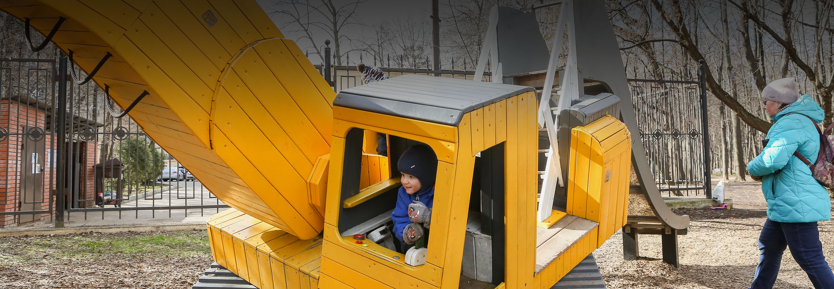 11 потрясающих детских площадок Москвы