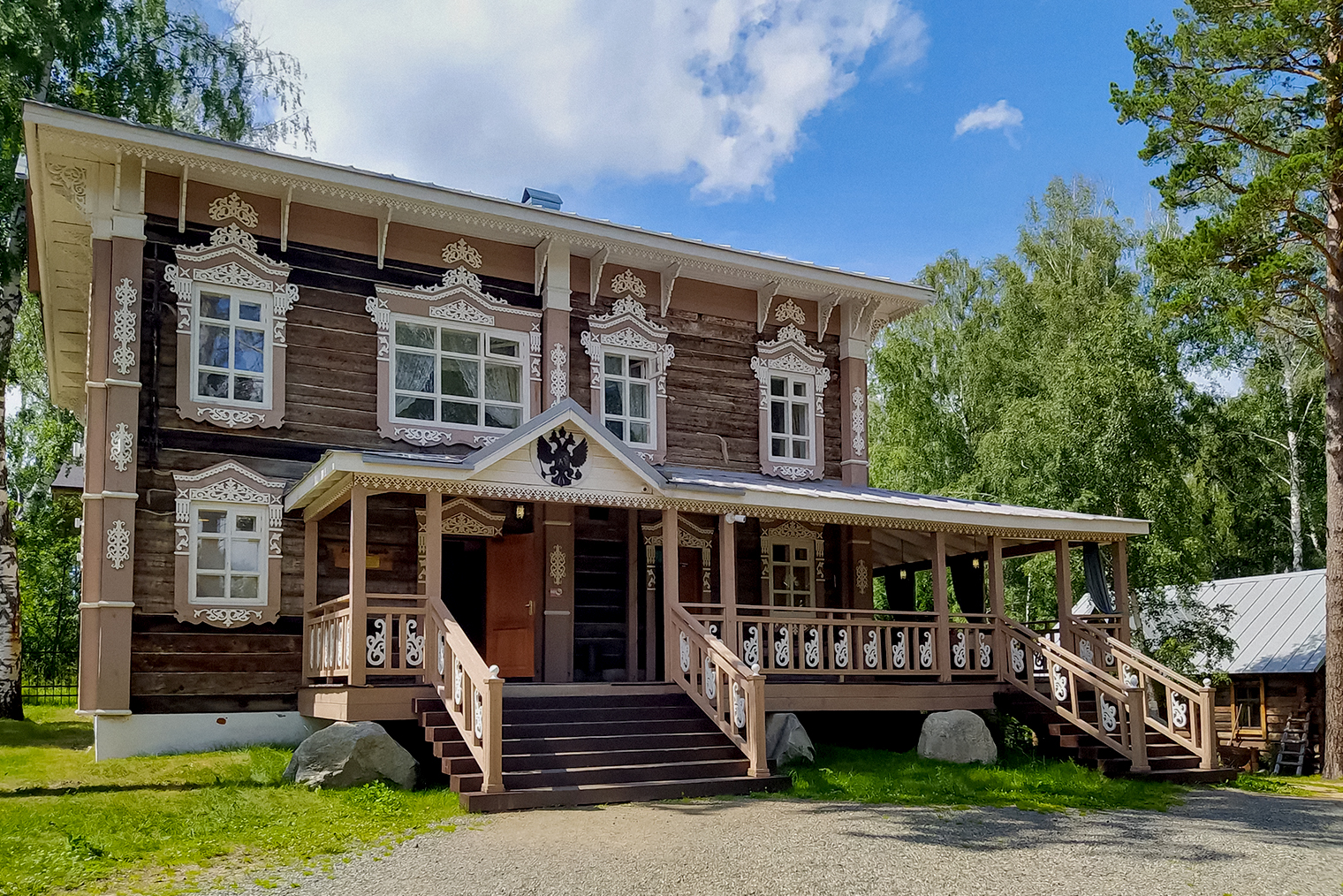 Дом купца Андреева в «Белокурихе⁠-⁠2»