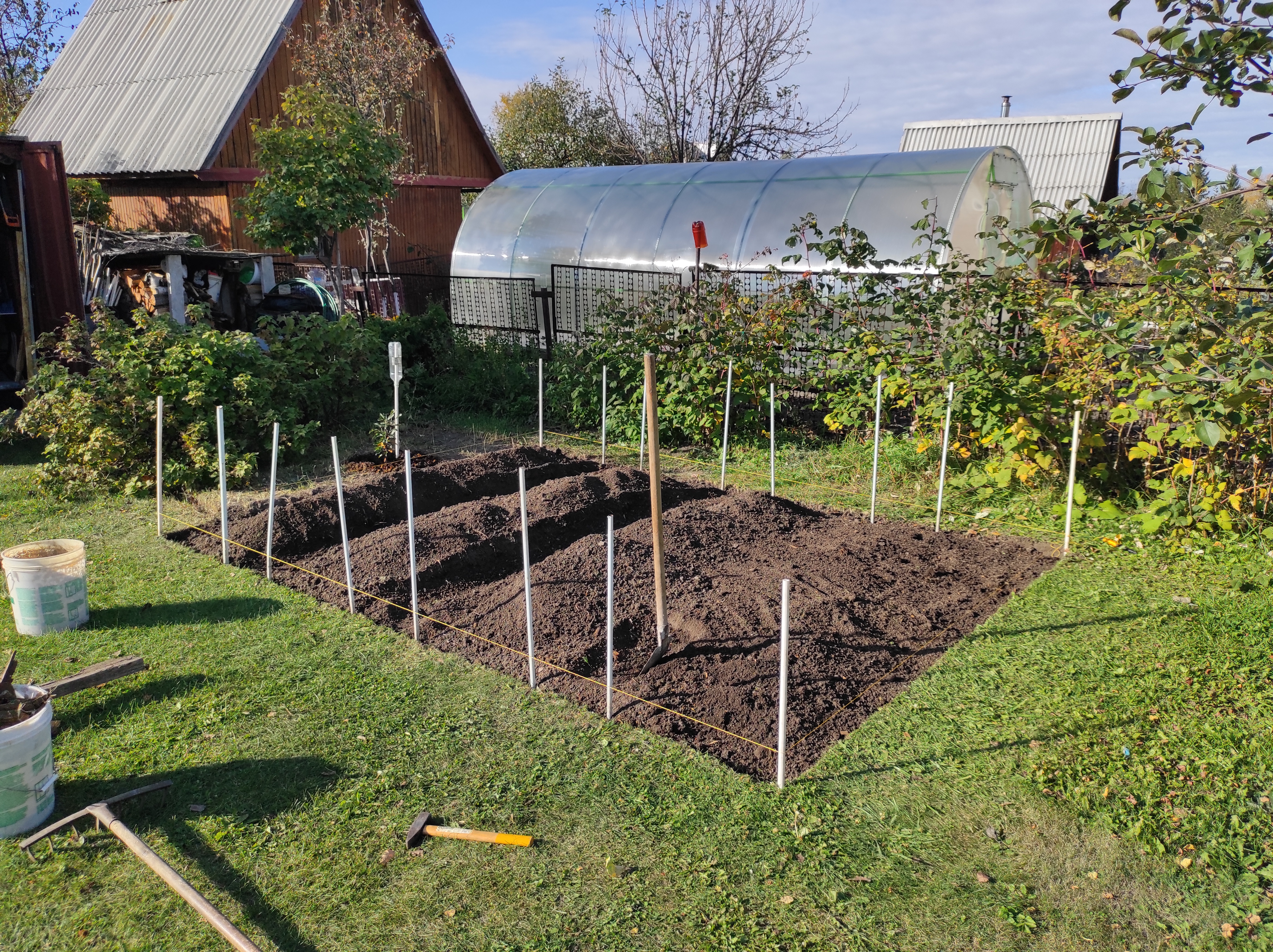 Деление на грядки