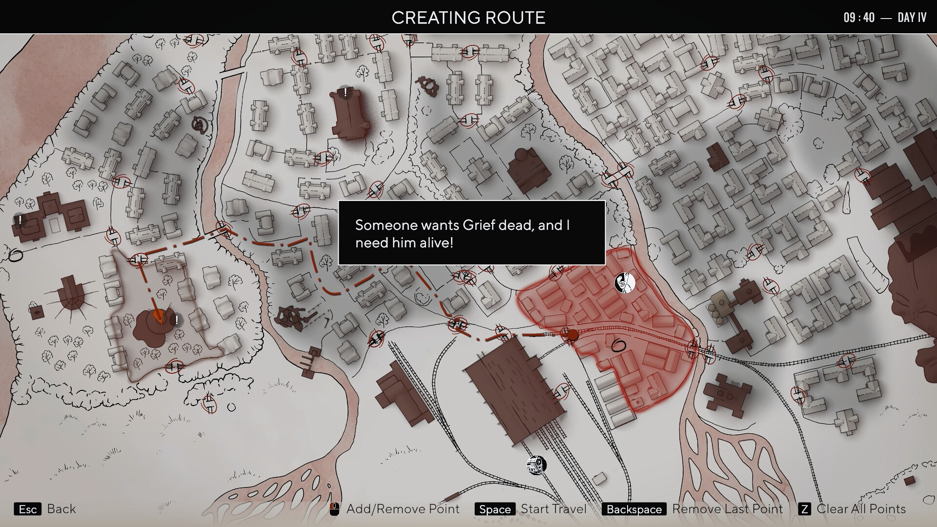 Так выглядит карта города. © Ice-Pick Lodge