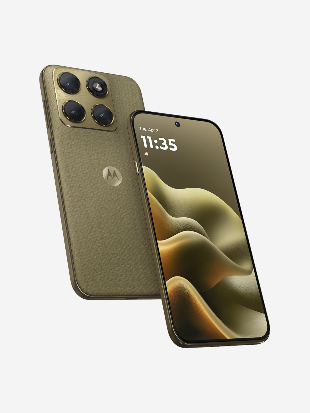 Motorola Edge 2026 доступен только в корпусе оливкового цвета с тканевой текстурой