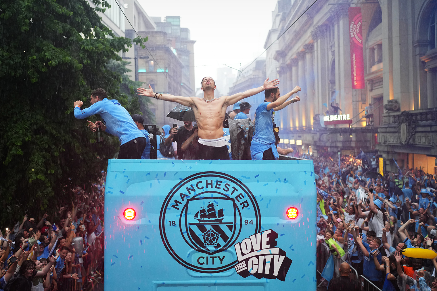 Парад «Манчестер Сити» после исторического сезона-2022/23. Источник: Lexy Ilsley — Manchester City / Getty Images