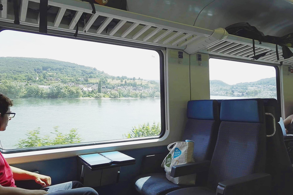 Я люблю ездить по Германии на поезде: виды из окна потрясающие