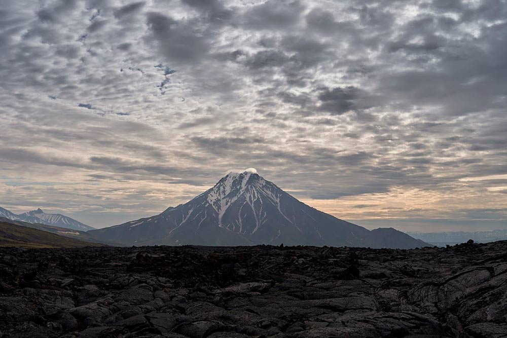 Вид на вулкан Большая Удина. Фото: Эрнест Леонидов