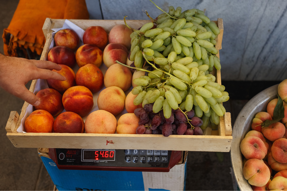 В Казахстане превосходные овощи и фрукты круглый год