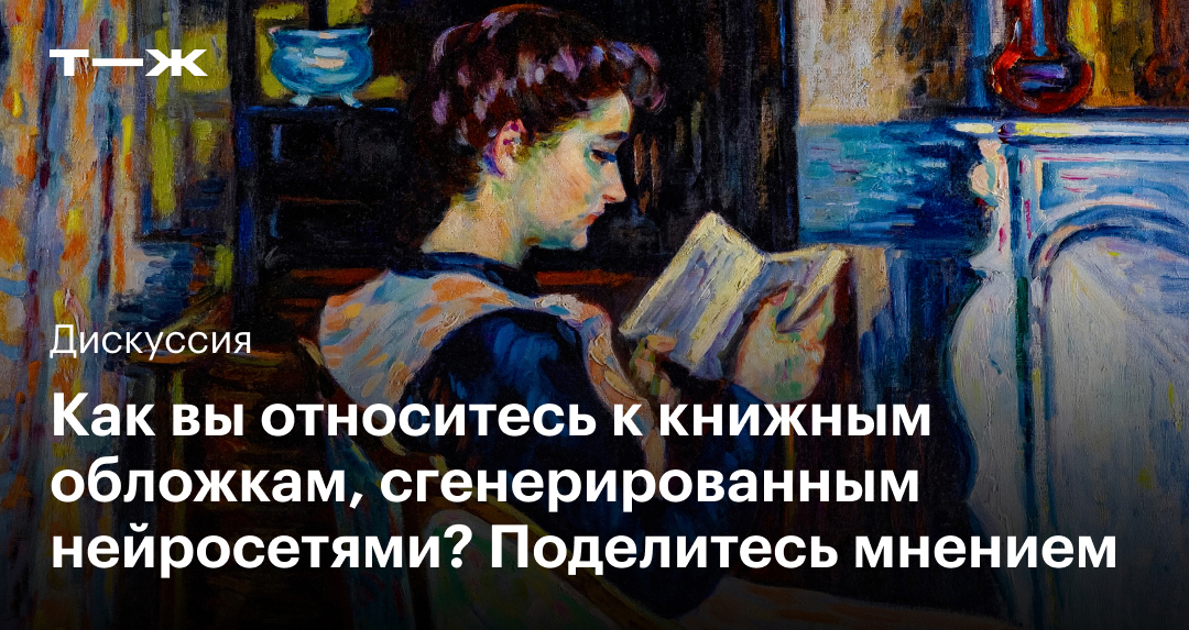 Как вы относитесь к книжным облож­кам, сгенерирован­ным нейросетями