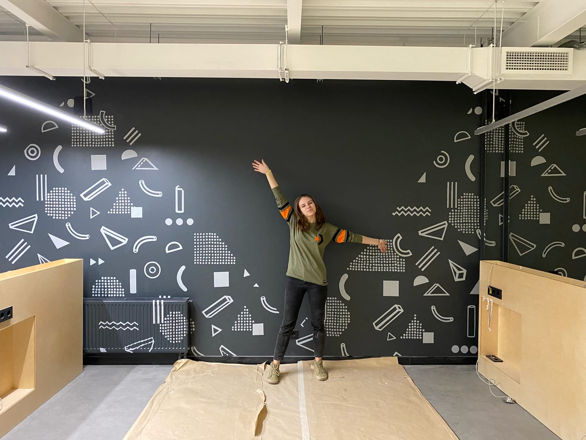 Роспись стен в офисе