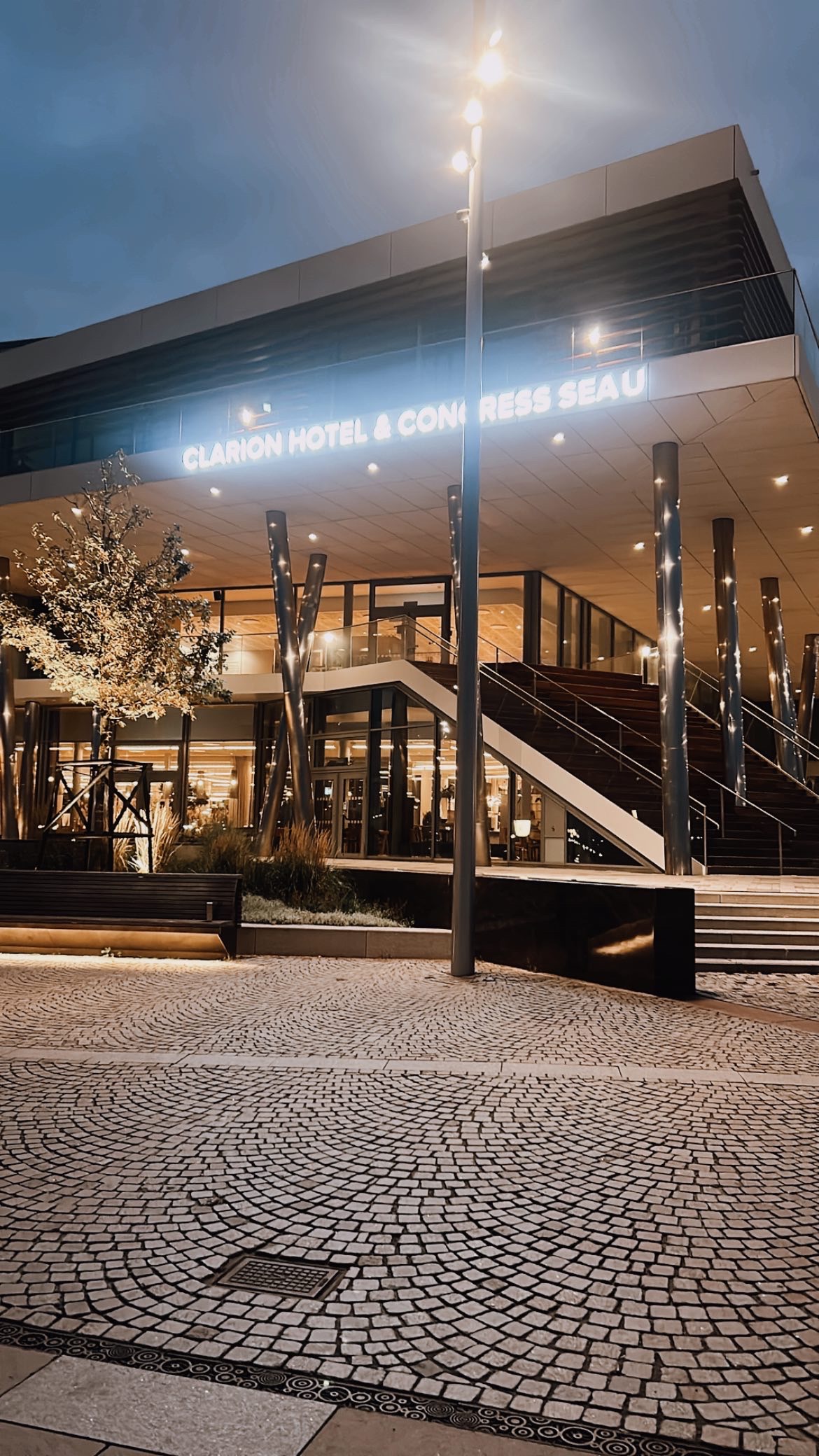 Гостиница снаружи